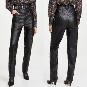 🆕 Isabel Marant Etoile Tessini Vegan Leather Pants